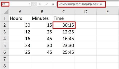 Payroll/Timesheet adding hours and minutes together