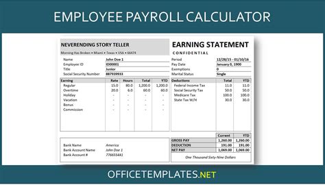 Payroll Calculator
