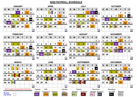 Payroll Schedule Calendars U.S. Department of the Interior