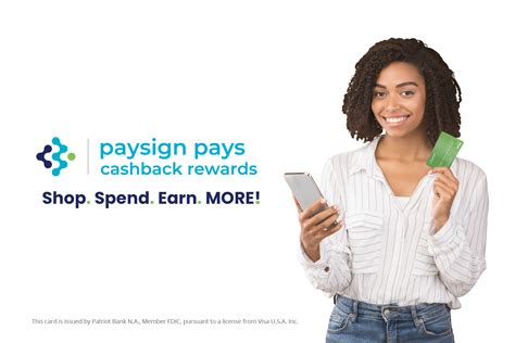 Earn cash back toward your financial goals with Paysign