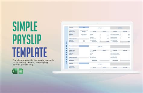 Payslip Template in Excel Build a Free Excel Payslip Template