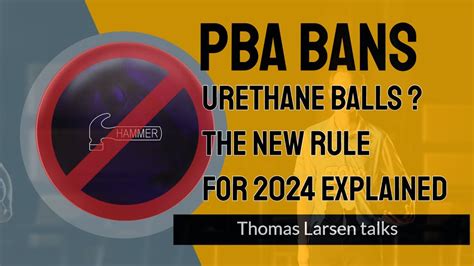Pba urethane rule. The PBA Tour may look very different in 2024 thanks to new rules governing urethane and “urethane-like” balls that were announced Tuesday in this PBA news release. If it does look very different, fans who consider watching urethane balls being used on the PBA Tour “boring” may find a more exciting PBA in 2024. 