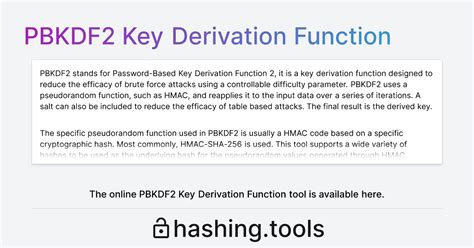 Pbkdf2 example.  In this tutorial, we will explore how to implement PBKDF2 for pass...