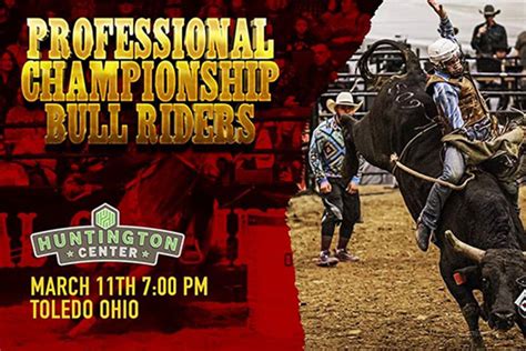 PBR - Professional Bull Riders Tickets at Huntington Center Toledo, OH on Sat, Mar 11, 2023. 
