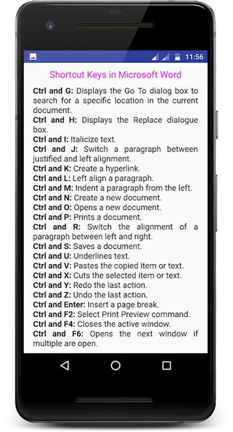 Pc Laptop Shortcut Keys APK Download for Android 