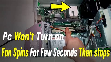 Pc fan spins then stops repeatedly reddit.  This spin/stop cycle is causing t...