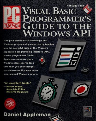 Pc magazine visual basic programmers guide to the windows api book and disk. - Physics principles problems study guide answers chapter 20.