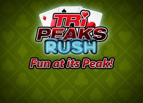 Tri-Peaks Rush Online Solitaire. In Tri-Peaks Rush, you have a mountain of cards standing between you and glory. It’s your job to get through them in under a minute, gathering as many tokens as you can in the process. But be warned – this game isn’t for the faint of heart. It is one of the most challenging and addictive minute games at ....