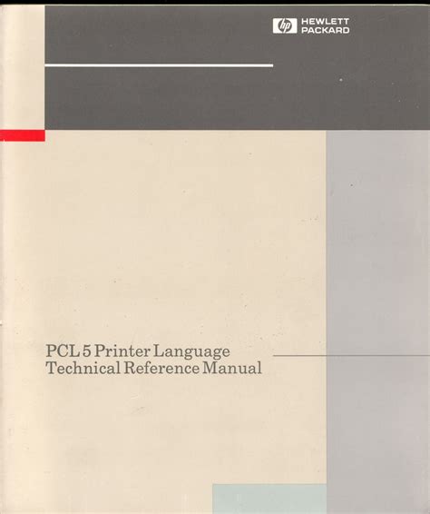 Pcl 5 printer language technical reference manual printer job language technical reference manual pcl 5 comparison guide. - Ccp certification study guide first edition.
