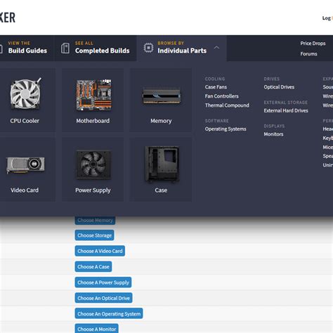 Pcpartpocker. PCPartPicker—like rival sites Pangoly and Logical Increments—is a comparison shopping website that can help save you time and money as you wade into the world of PC building. 