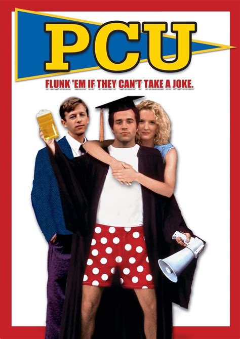 It has been ages since I've seen it and I only had a VHS copy back in the day (that has long since gone... somewhere). PCU doesn't seem to be available to stream, the DVD copy is only on amazon right now for like $80. Ebay doesn't even have any active listings. I think you should protest.. 