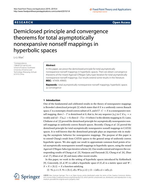 Pdf Convergence Theorems For Nonself Asymptotically Nonexpansive Mappings