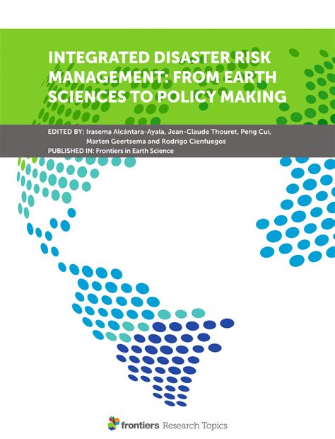 Pdf Integrated Disaster Risk Management And Adaptation Concepts Methods And Policy Options