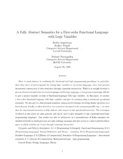Pdf Java Jr Fully Abstract Trace Semantics For A Core Java Language Semantic Scholar