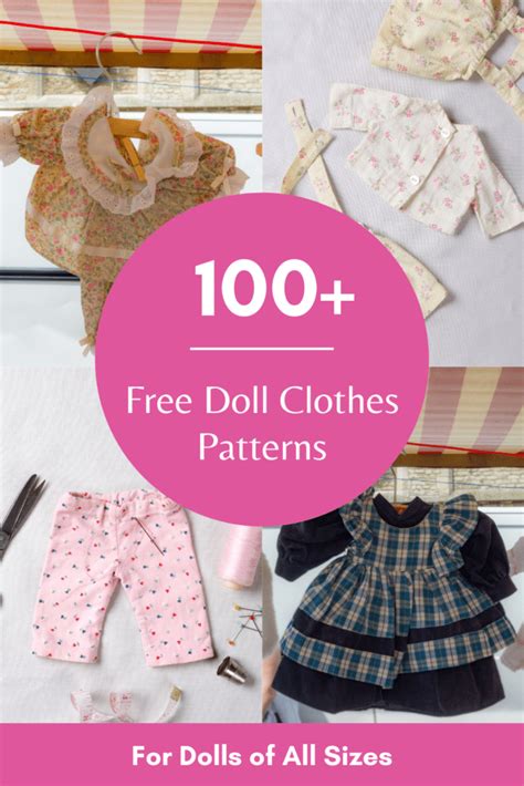 Pdf Patterns Free Doll Clothes Patterns