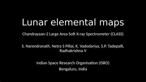 Pdf The Chandrayaan 2 Large Area Soft X Ray Spectrometer Class