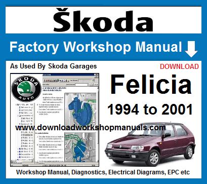 Pdf free skoda felicia repair manuals. - Servis caress 1000 a service manual.