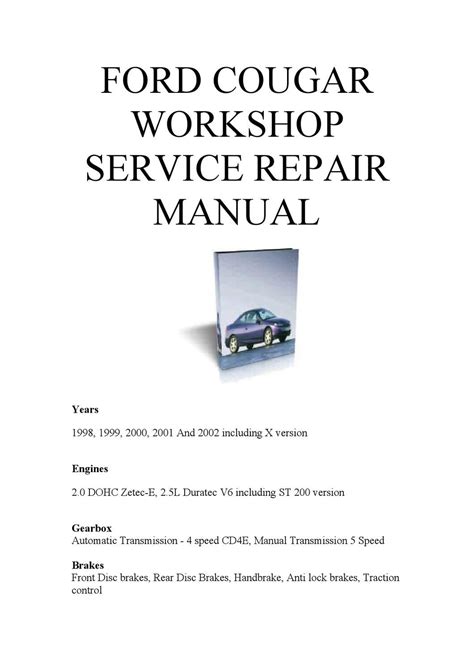 Pdf gratis mercury cougar manual de reparación. - Digi sm 90 scale programming manual.
