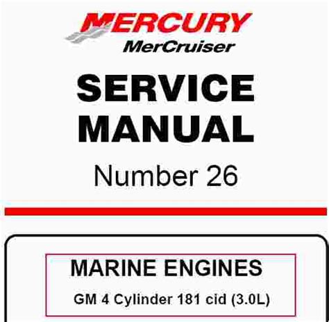 Pdf mercruiser 3 0l service handbuch und schaltplan. - Misc engines american bosch service manual.