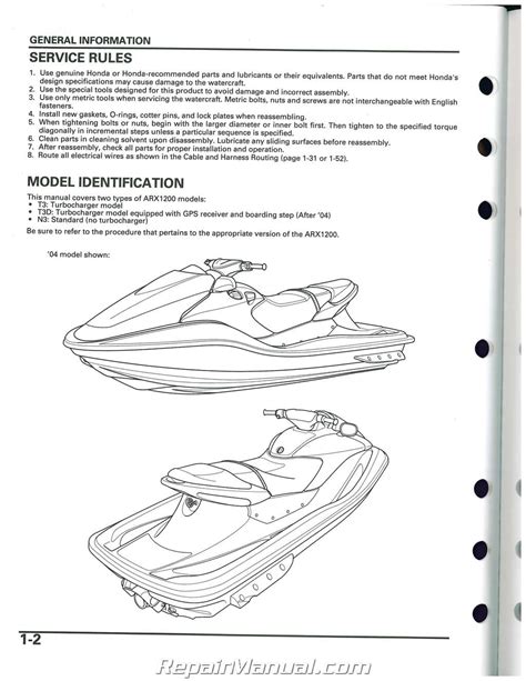 Pdf owners manual honda aquatrax turbo 12x jet ski. - Triumph daytona 955i speed triple shop manual 2002 2006.