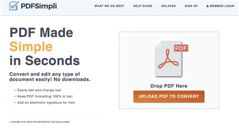 Pdfsimpli.com - PDFSimpli è un editor PDF online GRATUITO e semplice da usare. Modifica, converte, unisce, comprime, firma e protegge i documenti online! 