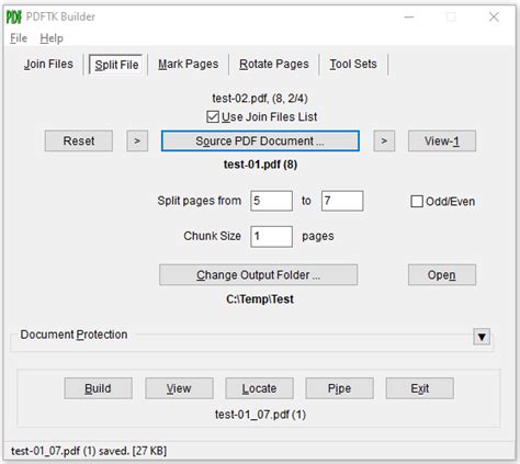 Pdftk split.  Feb 26, 2026 · pdftk is a versatile command-line utility designed for effo...