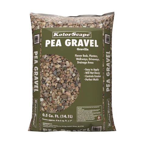 Pea gravel menards. Pea Gravel Landscape Rock- 1/2 Cu. Ft. at Menards® Home Building Materials Landscaping Materials Landscape Rock Pea Gravel - 1/2 Cu. Ft. Model Number: 1891124 Menards ® SKU: 1891124 Final Price $ 4 17 each You Save $0.51 with Mail-In Rebate Suppresses weeds Prevents erosion Improves drainage View More Information Compare Add to Lists We set our own Everyday Low Prices as well as sale prices ... 