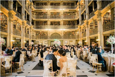 Peabody library wedding. The George Peabody Library is an absolute dream venue for weddings, especially for book lovers. Every photo I see of a Peabody Library … 