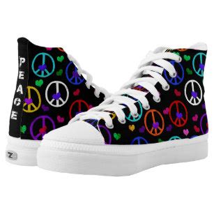 Peace Sign Shoes Zazzle