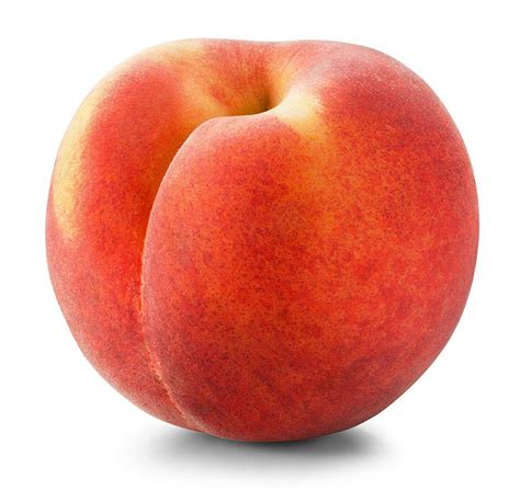 White peaches are a good source of vitamin C, vitamin A, potassium, and dietary fiber. They are also low in calories. Yellow peaches are slightly higher in vitamin A than their white peach cousins, as one could guess from their orange pulp. A medium sized peach (about 5 ounces) contains: 58 Calories. 2.2 grams of Fiber.. Peach