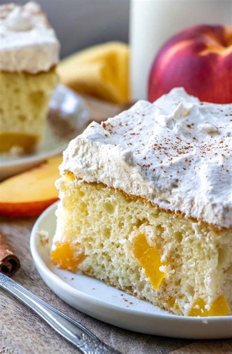 Peach Cake Recipe, Peach Dessert Recipe, Easy Peach Cake