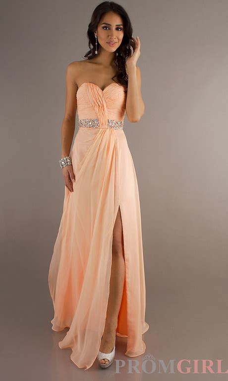 2024 Peach Dresses for Prom - The Perfect Choice-marketplaceplus.shop