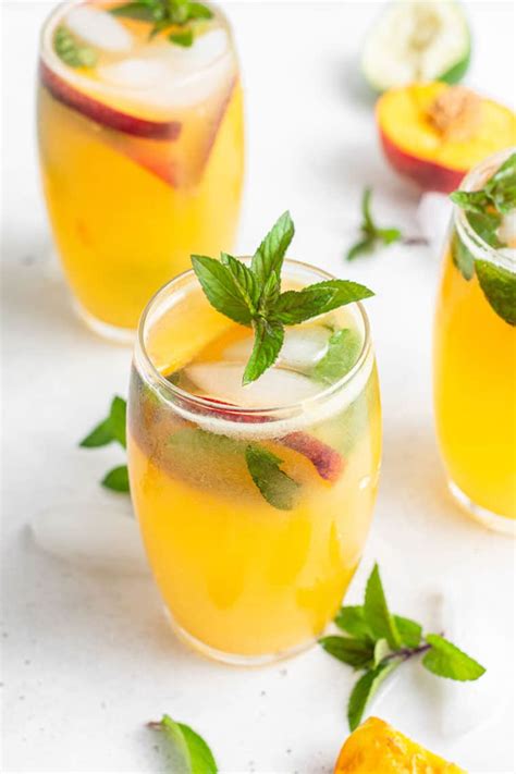 Peach Mojitos Recipe MyRecipes