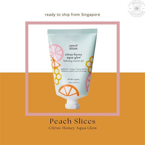 Peach Slices Citrus Honey Aqua Glow Moisturizer