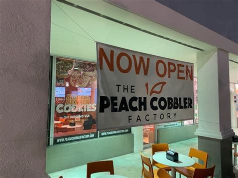 Peach cobbler factory pembroke pines reviews. The Peach Cobbler Factory has set up shop at Crossroads Square in Pembroke Pines and from there, a combination of dessert restaurant and training center, plans to roll out 30 locations... 