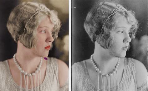 Peaches Browning. 1927. Colorization
