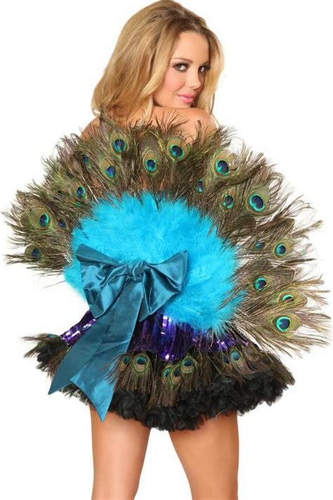 Peacock Costumes - Womens Sexy Peacock Costume