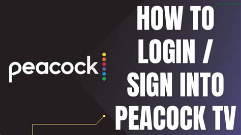 Peacock tv login. 1. Go to peacocktv.com in a web browser. 2. At the top right of the page, click Sign In . Use the Sign In button to enter your credentials. Steven Cohen/Peacock/Business Insider. 3. Type... 