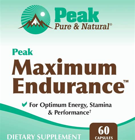 Peak Maximum Endurance™ Supplement Peak Pure & Natural