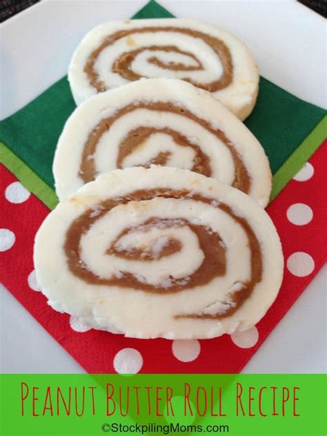Peanut Butter Divinity Roll