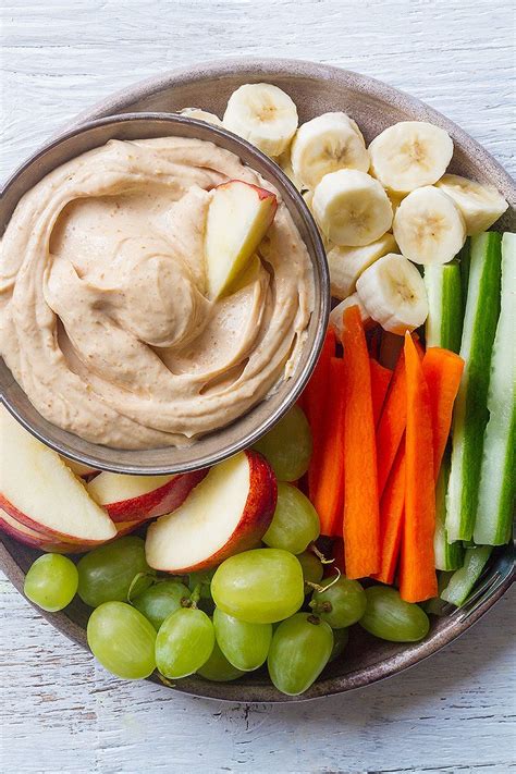 Peanut Butter Yogurt Dip Recipe - Eatwell101