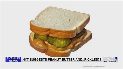 Peanut butter and ... pickles? New York Times Cooking spurs sticky conversation