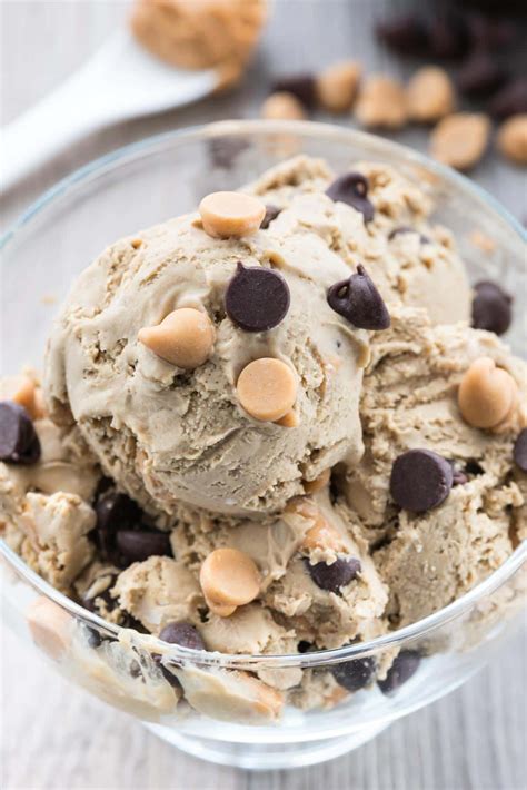 Peanut butter chocolate ice cream. Instructions. Place all the ingredients in a microwave safe bowl. Microwave for 30 seconds then remove the bowl from the oven and stir the mixture. Repeat the process of microwaving for 30 seconds and then removing the bowl to stir the mixture until the chocolate chips appear to be almost melted. 