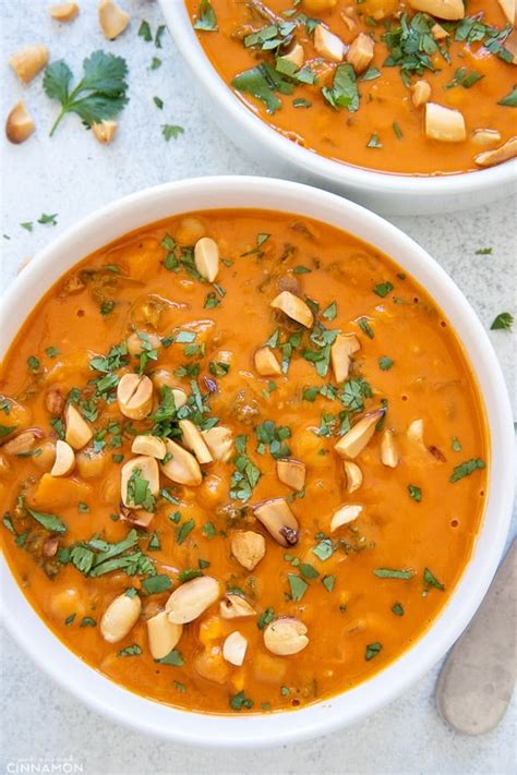 Peanut butter soup. Peanut Butter Soup Prep time: 20 minutes Cook time: 55 minutes Total: 1 hour 15 minutes Serves: 8 Ingredients 1 1/2 cups chopped onion 1 clove garlic, 
