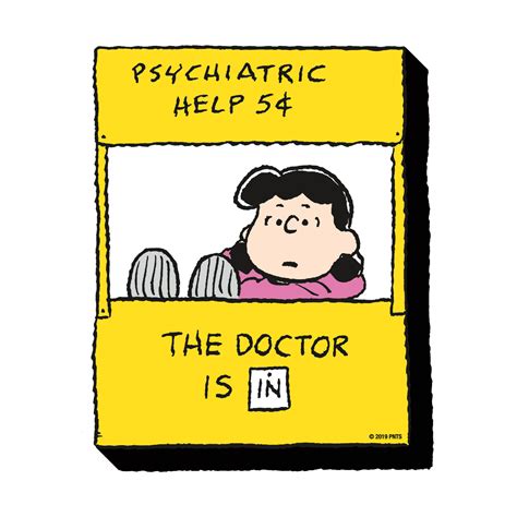 Peanuts Lucy Psychiatric Help