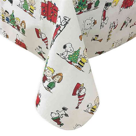 Peanuts Vinyl Tablecloth Bed Bath & Beyond