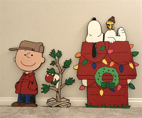 A Charlie Brown Christmas Yard Art Diy Project Picketsbyfaith You. The 15 Best Outdoor Christmas Decorations Of 2022 By Spruce. Snoopy Peanuts Christmas Lights Winter Snow Doghouse Holiday Large Yard Flag N. Productworks Peanuts Joy Pre Lit Christmas Pathway Markers Set Of 4 8 Com. 100 Peanuts Christmas Pictures Wallpapers Com. Snoopy And .... 