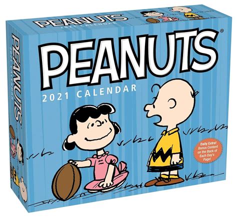 Read Peanuts 2021 Daytoday Calendar By Charles M Schulz