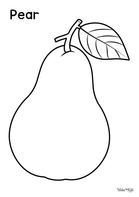 Pear Coloring