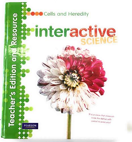 Pearson Interactive Science Cells And Heredity